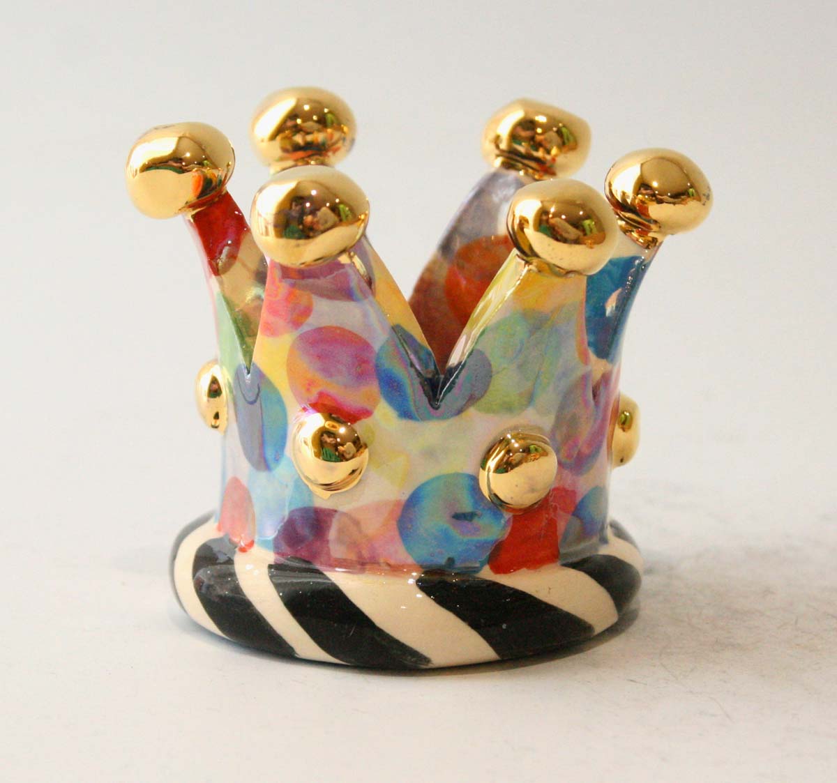 Crown Candleholder in Buble - MaryRoseYoung