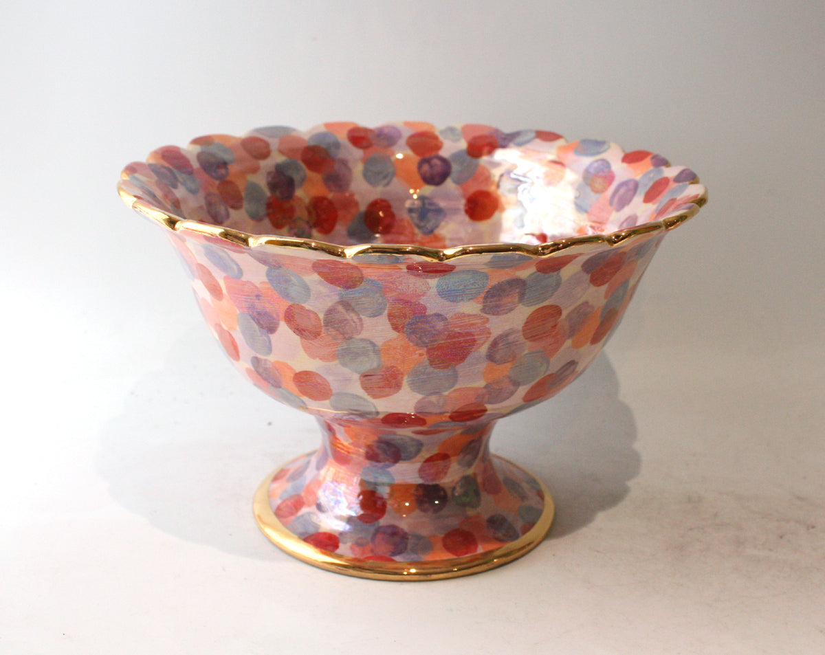 Salad Bowl on Plinth in Buble
