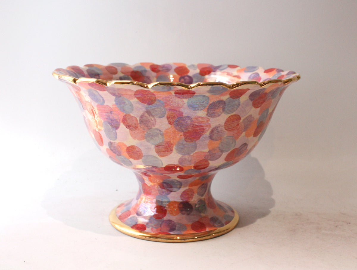 Salad Bowl on Plinth in Buble