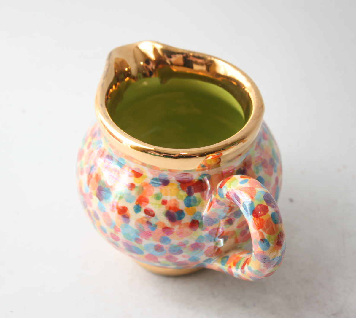 Small Barrel Jug in Confetti