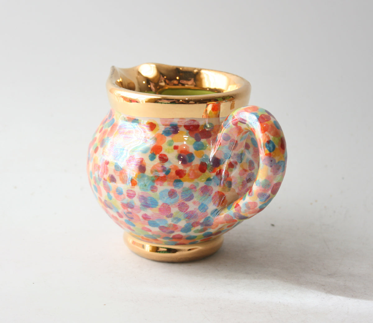 Small Barrel Jug in Confetti