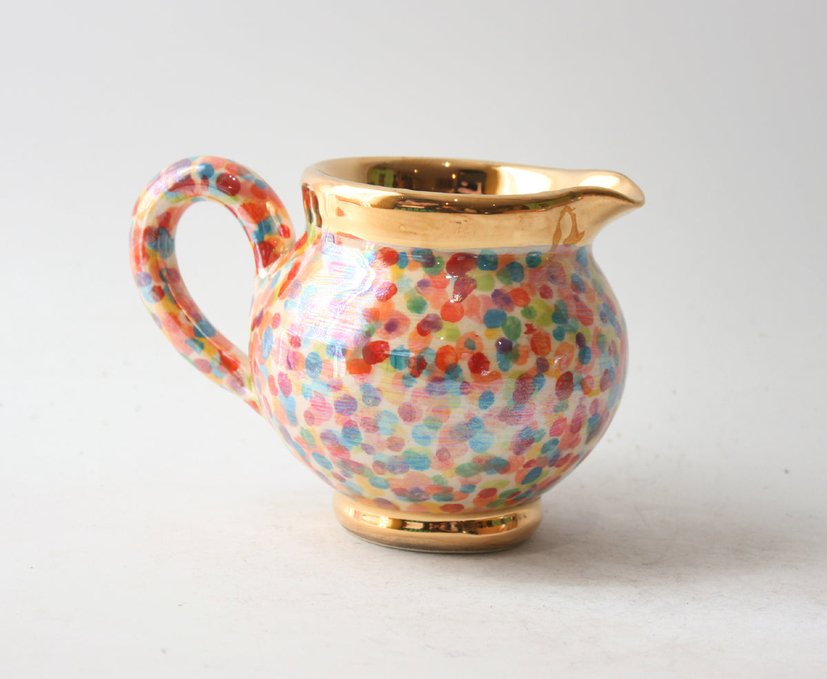 Small Barrel Jug in Confetti