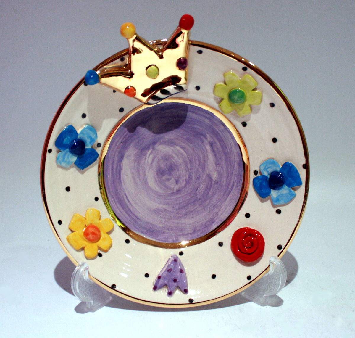 Crown Jewel Cake Plate - MaryRoseYoung