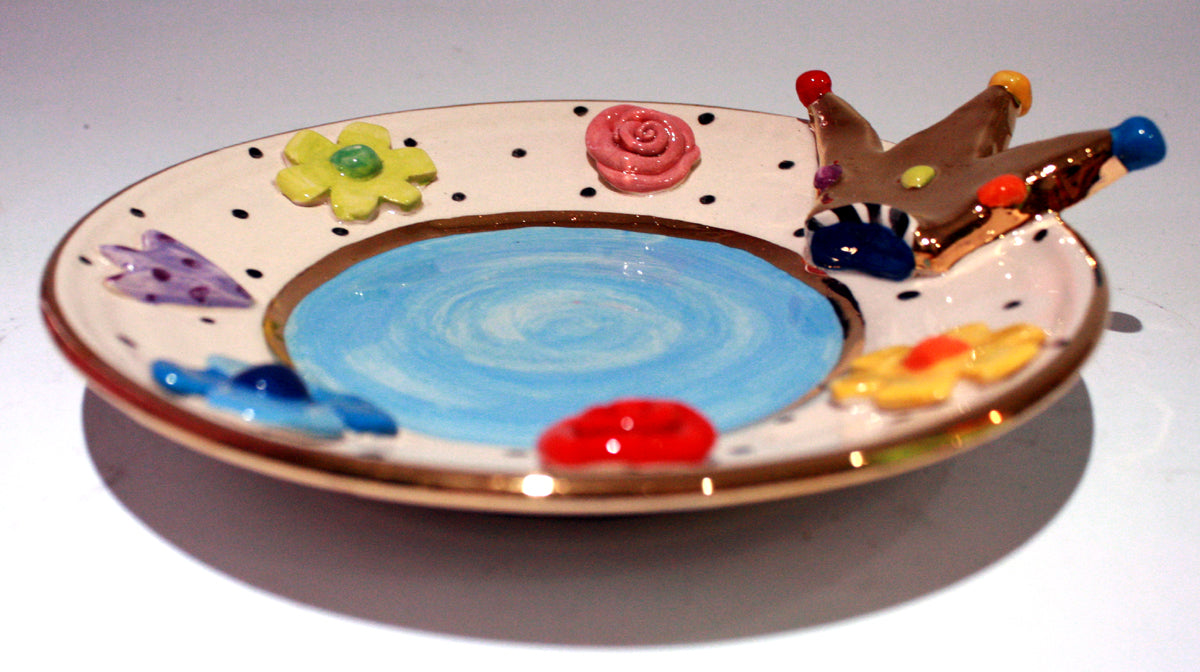 Crown Jewel Cake Plate - MaryRoseYoung