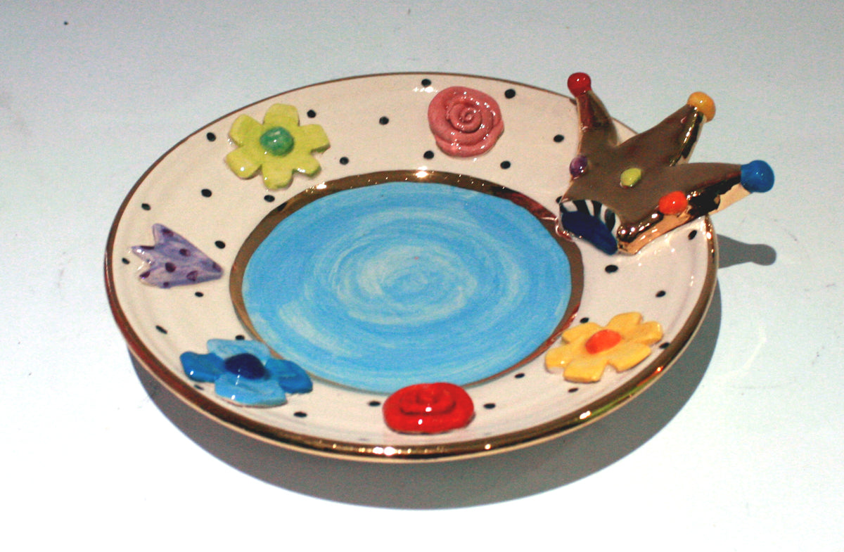 Crown Jewel Cake Plate - MaryRoseYoung
