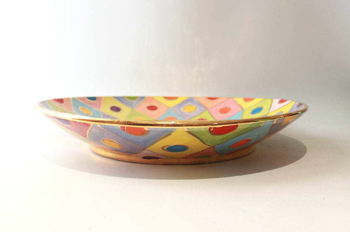 Giant Platter in Diamonds