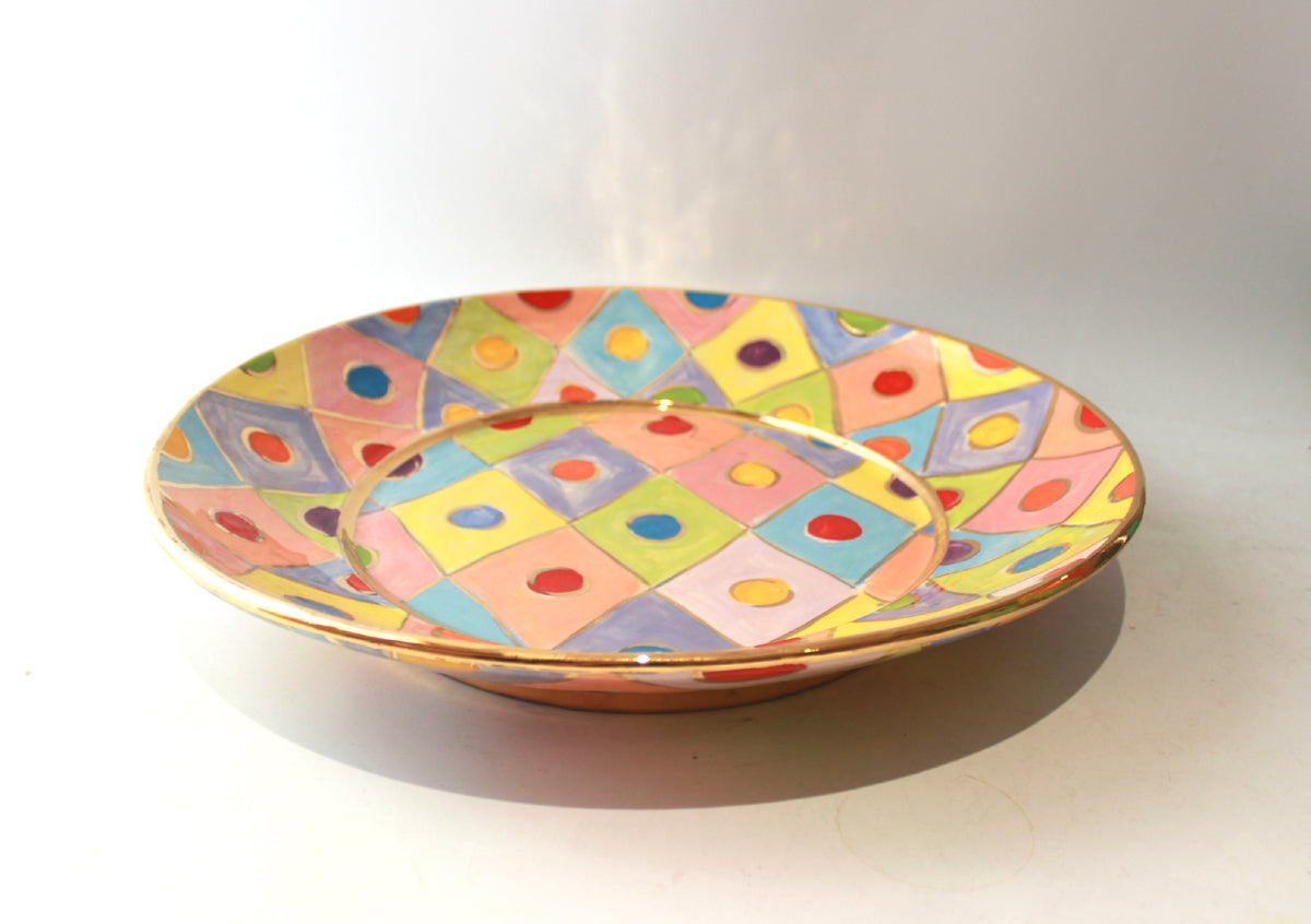Giant Platter in Diamonds