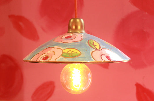 Pendant Lamp in Gold New Rose