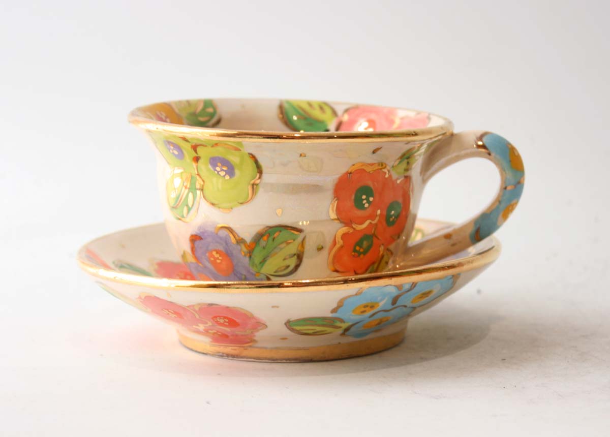 Cup and Saucer in Petit Fleur