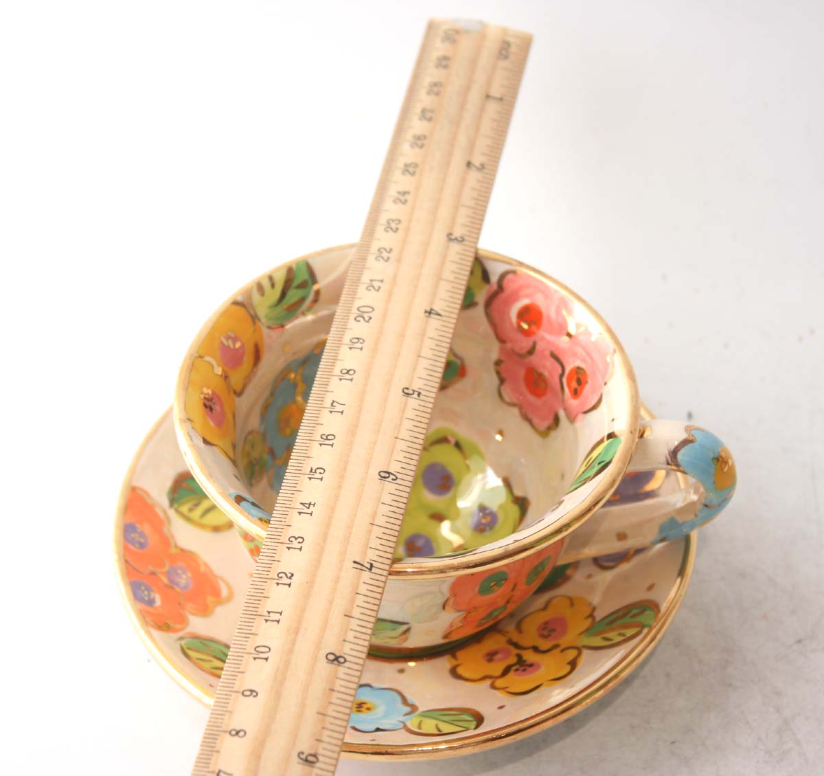 Cup and Saucer in Petit Fleur