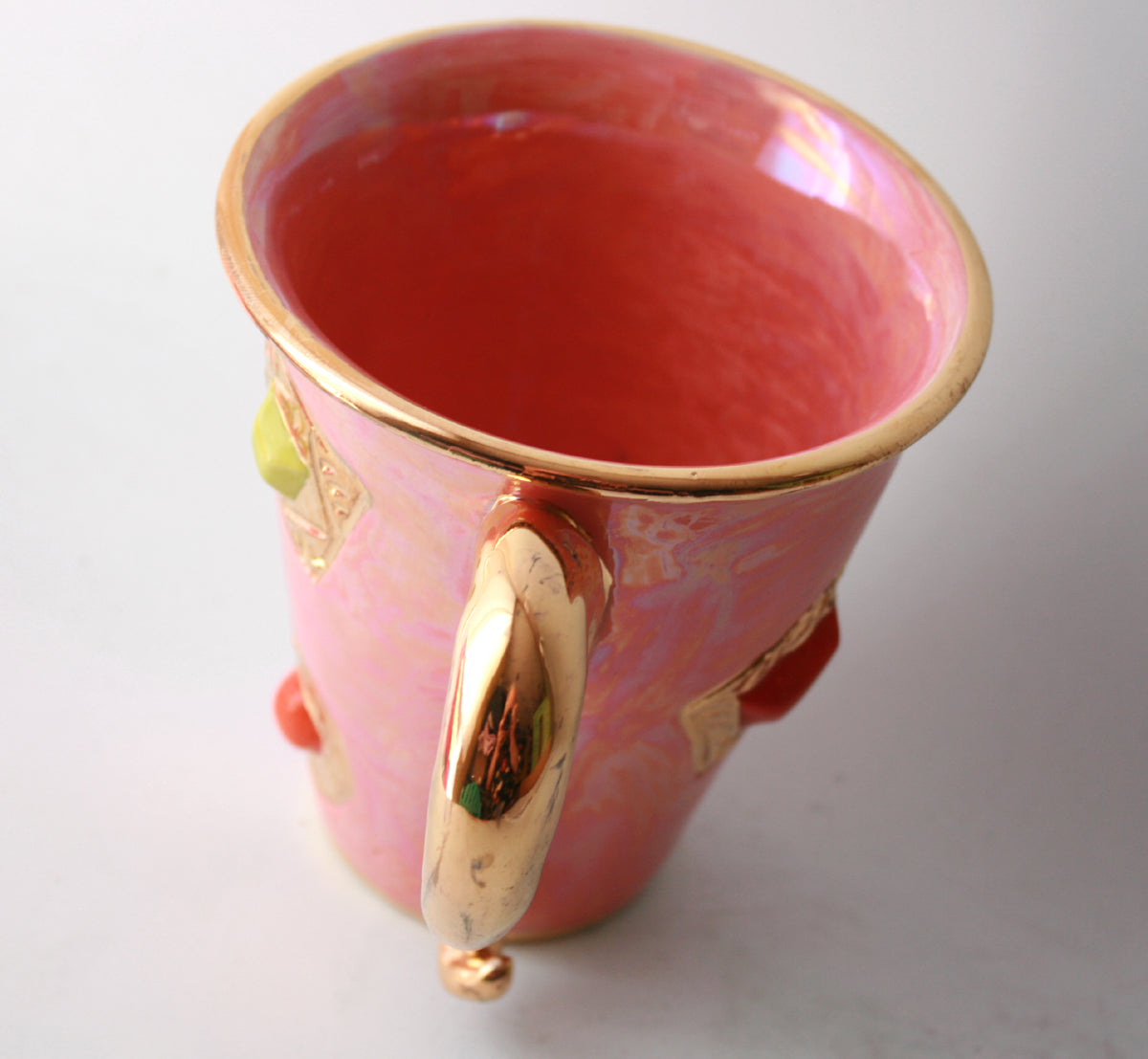 Jewelled Lady Gaga Mug in Shimmering Pink