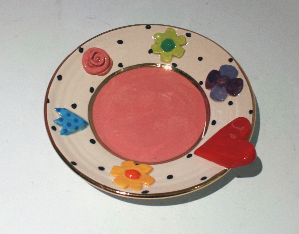 Queen of Hearts Cake Plate - MaryRoseYoung