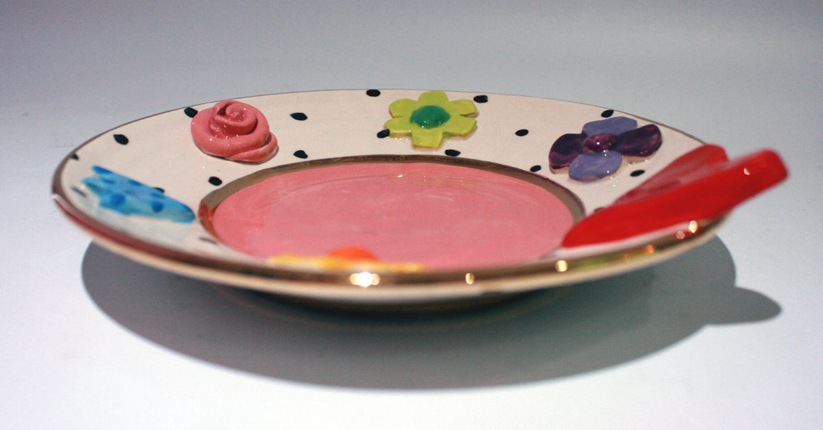 Queen of Hearts Cake Plate - MaryRoseYoung