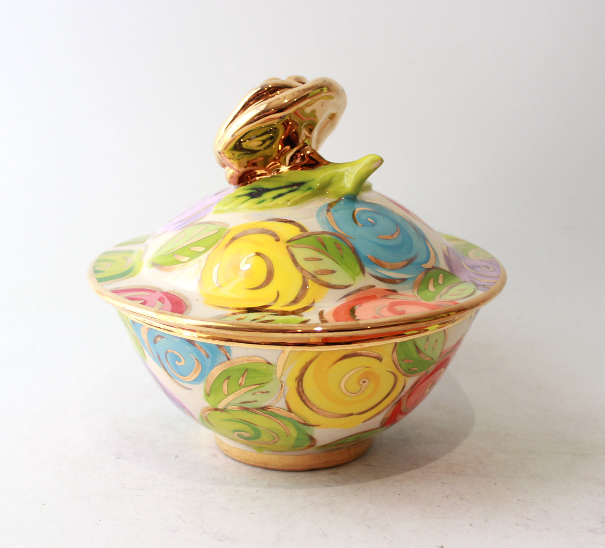 Powder Box in Pastel Block Rose