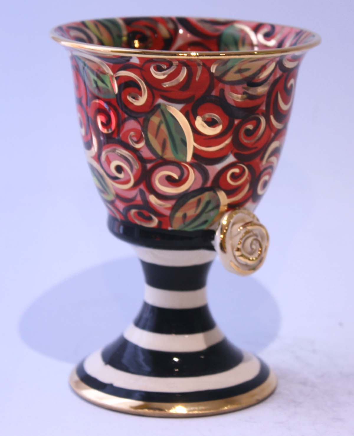 Goblet in Red Rosebush - MaryRoseYoung