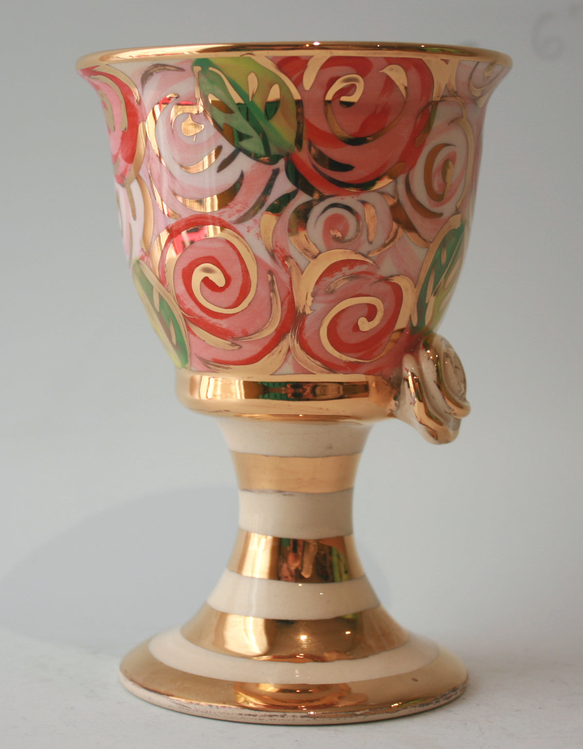 Goblet in Pink Rosebush - MaryRoseYoung