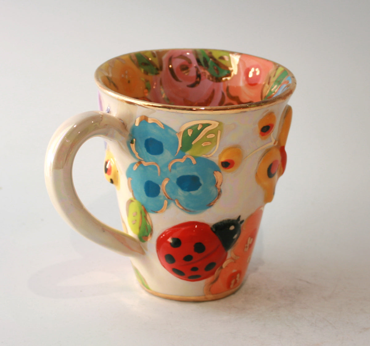 New Shape Large Mug in Bugs