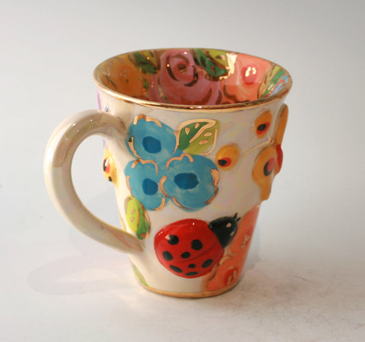New Shape Large Mug in Bugs