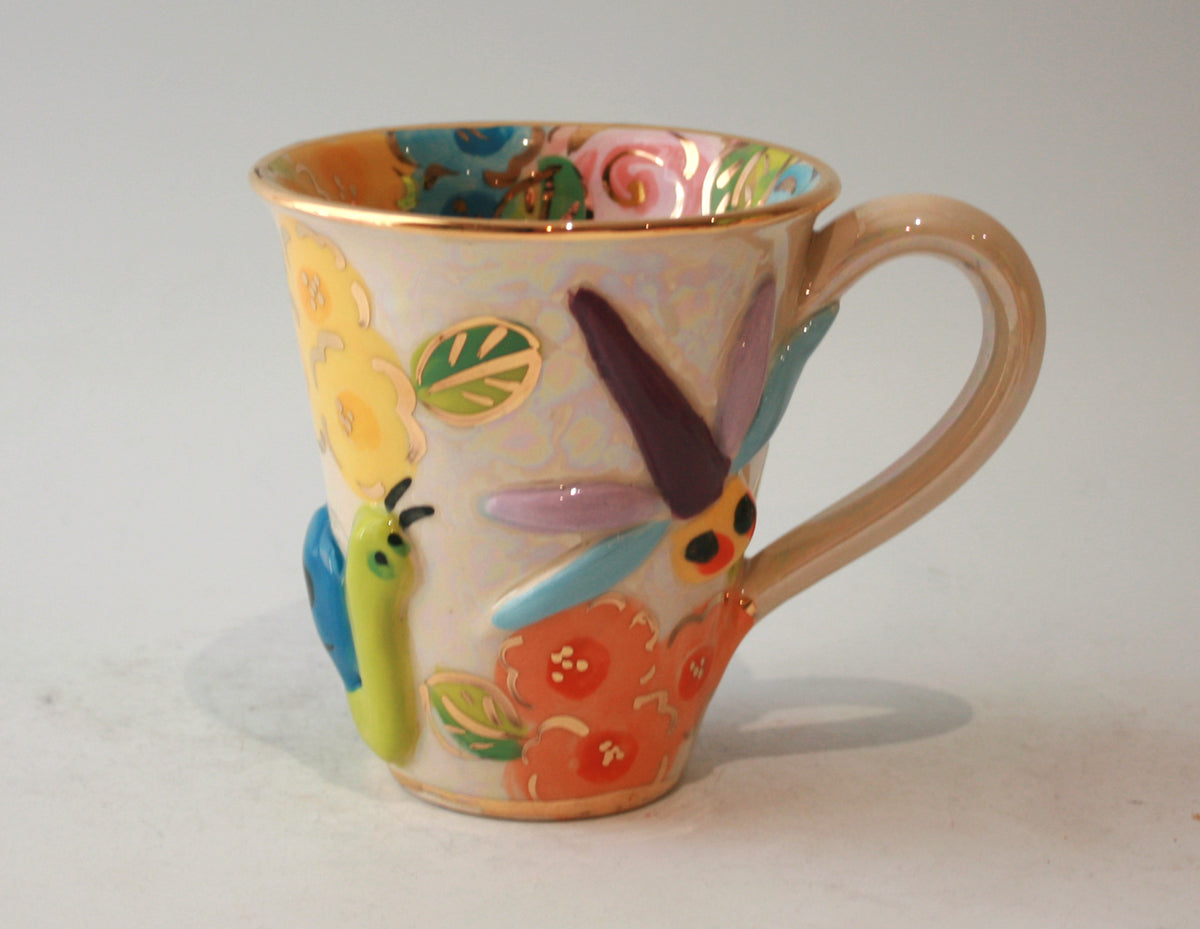 New Shape Large Mug in Bugs