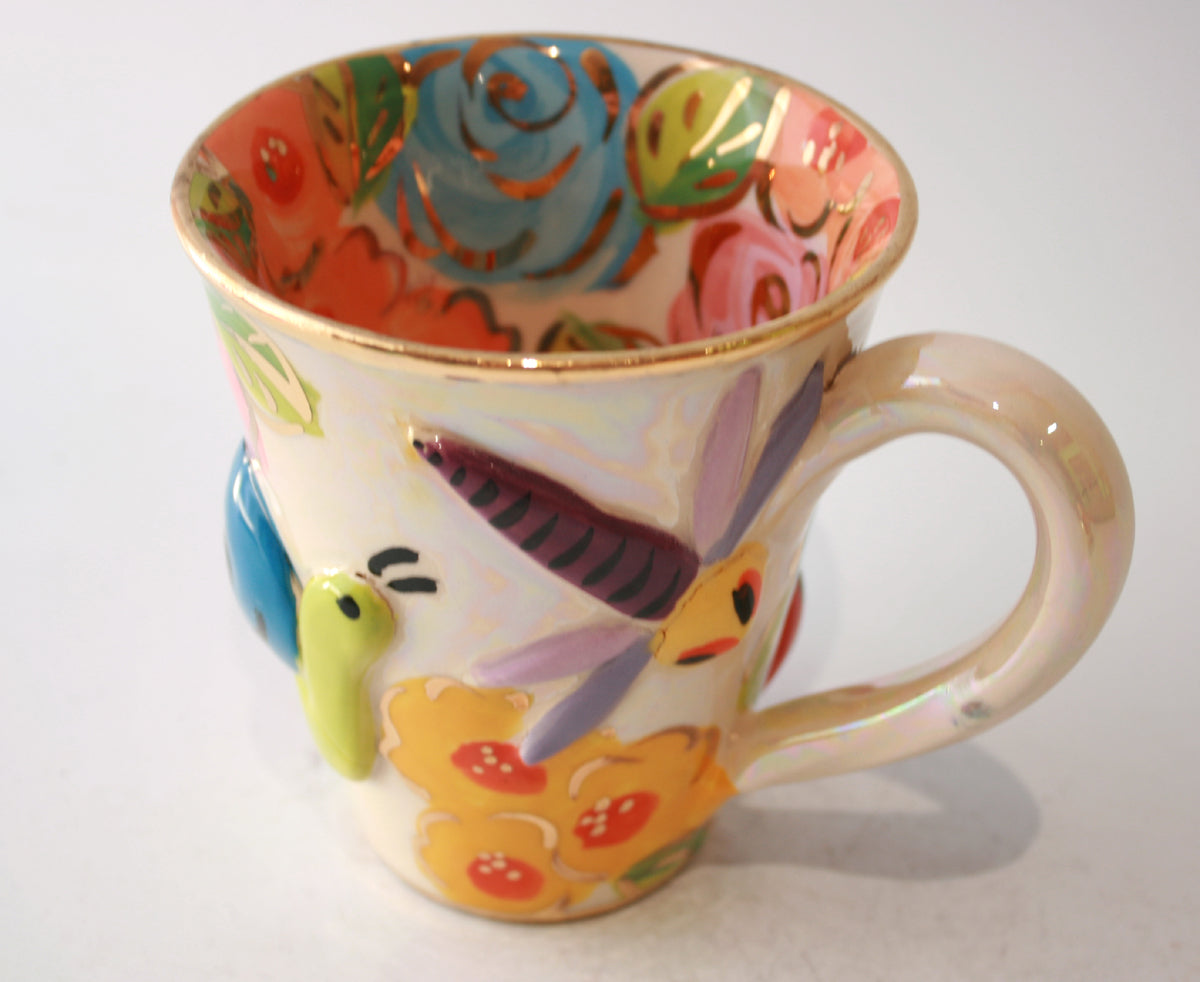 New Shape Large Mug in Bugs