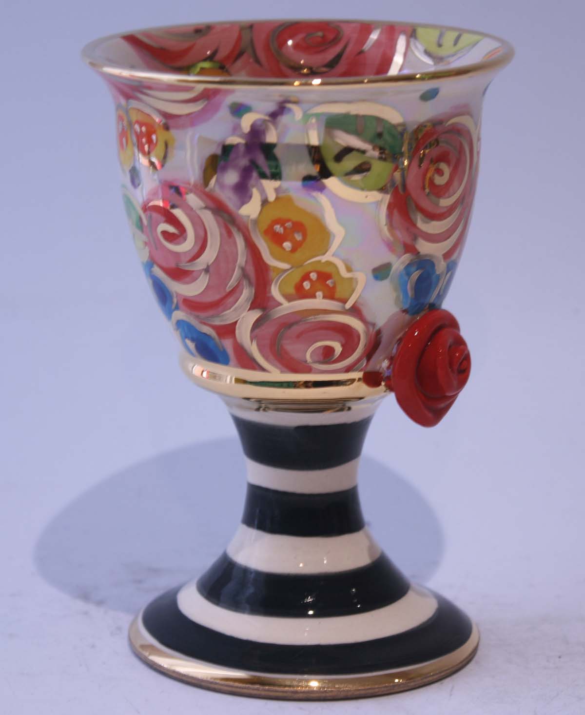 Goblet in Vintage Floral - MaryRoseYoung