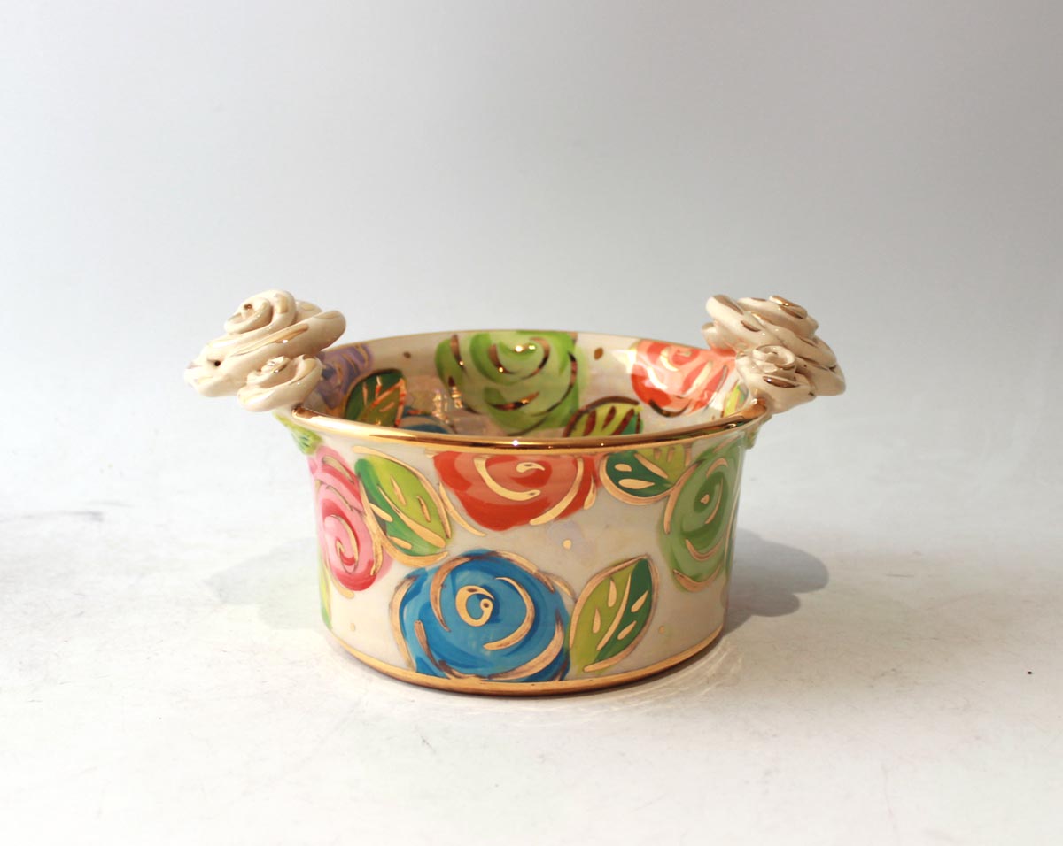 Wine Cooler in Pastel Block Rose
