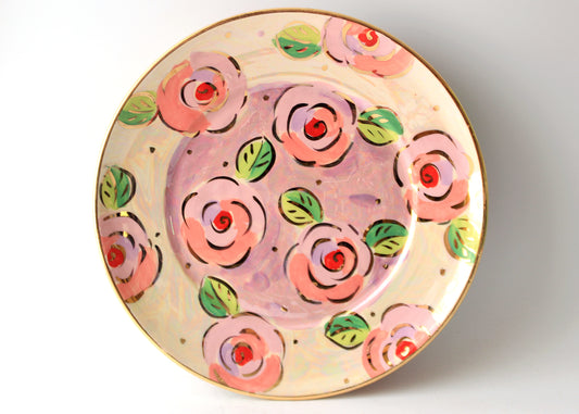 Dinner Plate Pale Rose Pink