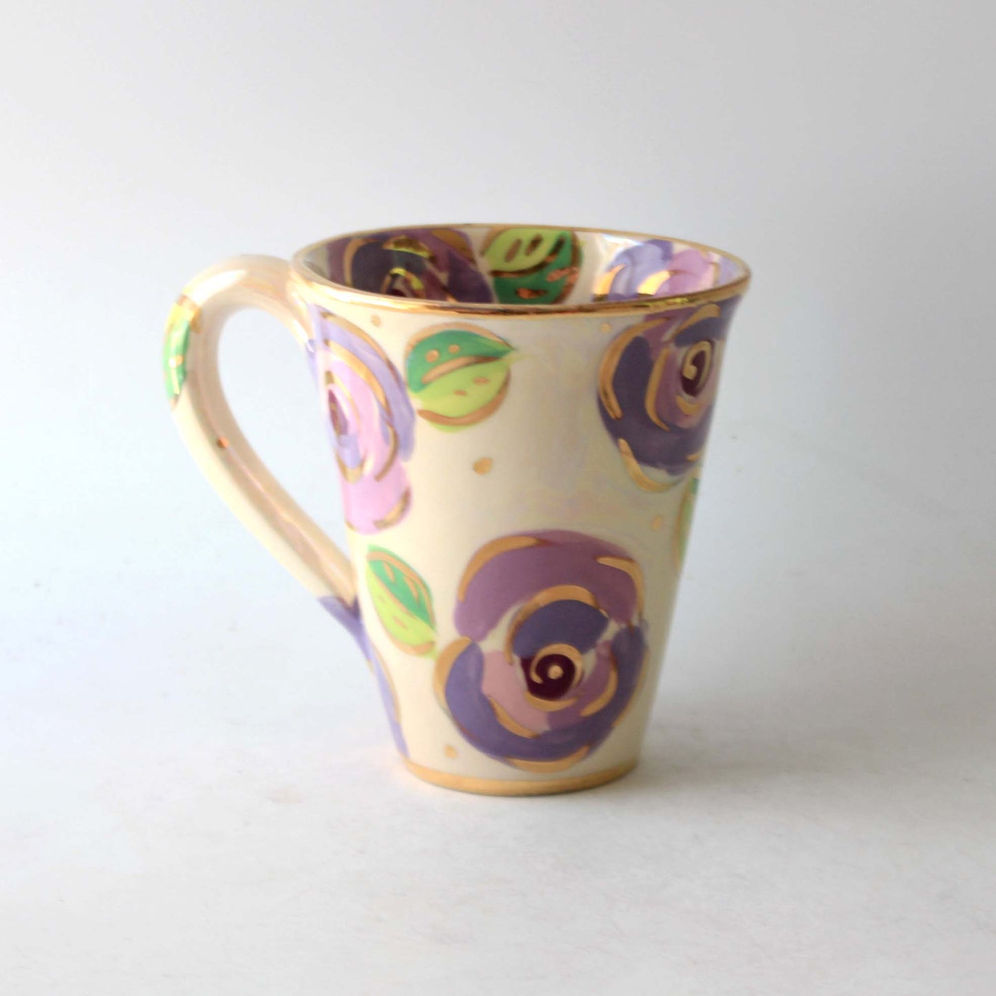 New Shape Large Mug Pale Rose Purple