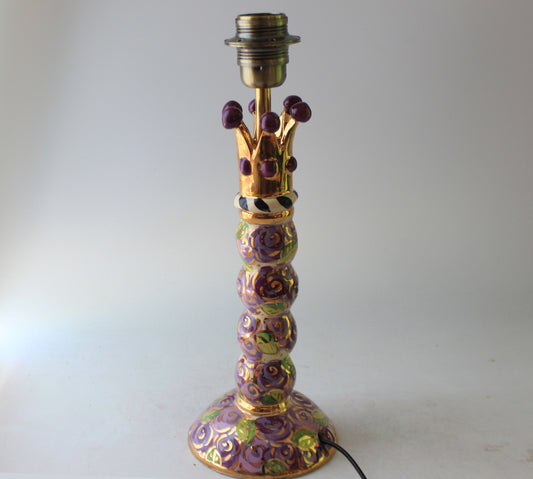 Beaded Candlestick Table Lamp