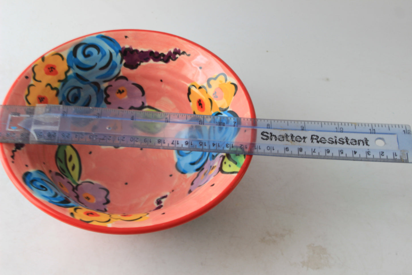 Cereal Bowl Pink Summer Floral