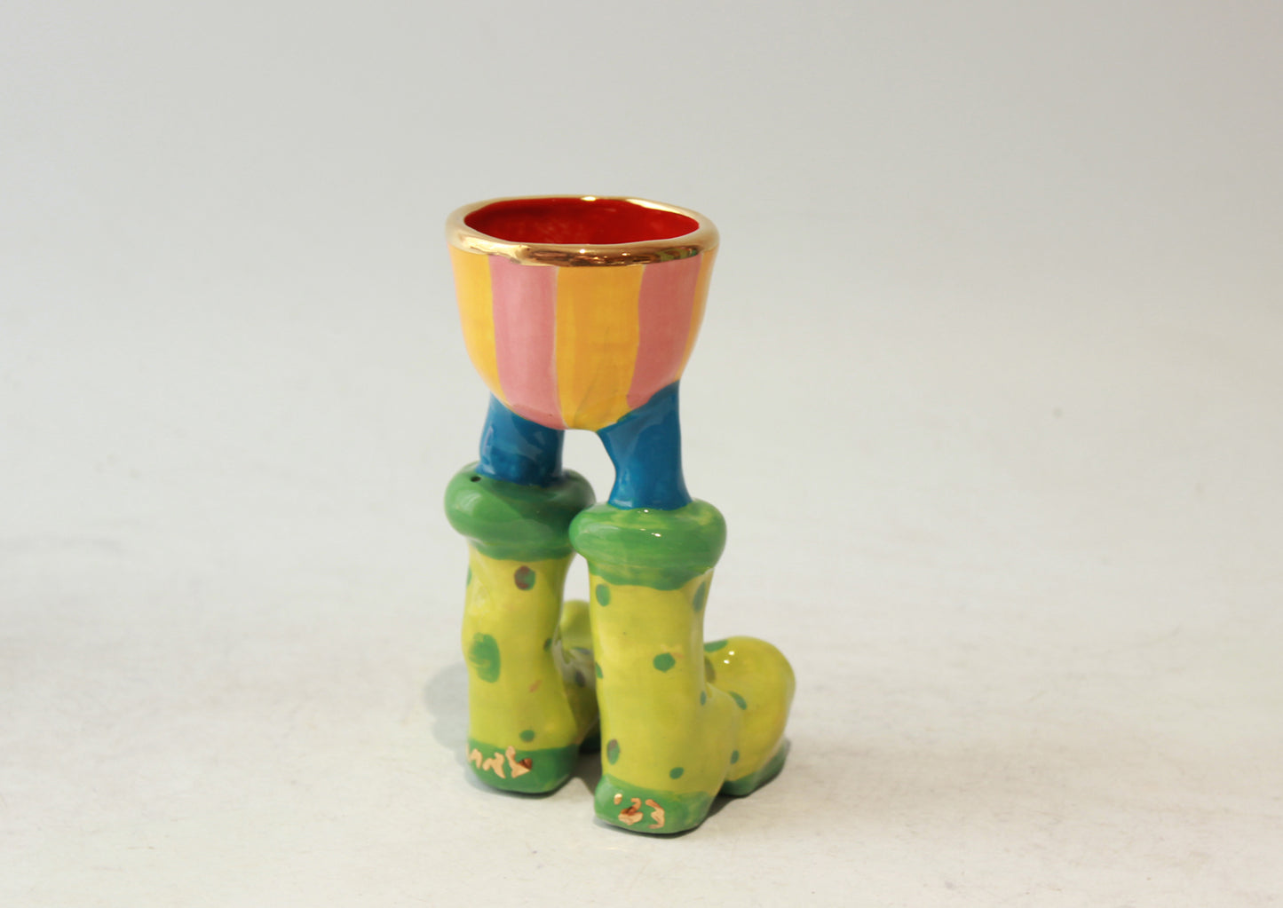 Egg Cup with Boots