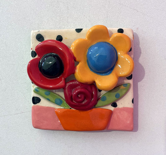 Fridge Magnet Polka Dots
