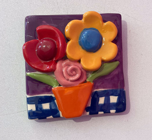 Fridge Magnet Purple