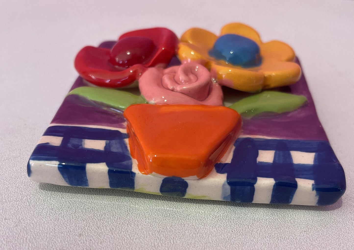 Fridge Magnet Purple