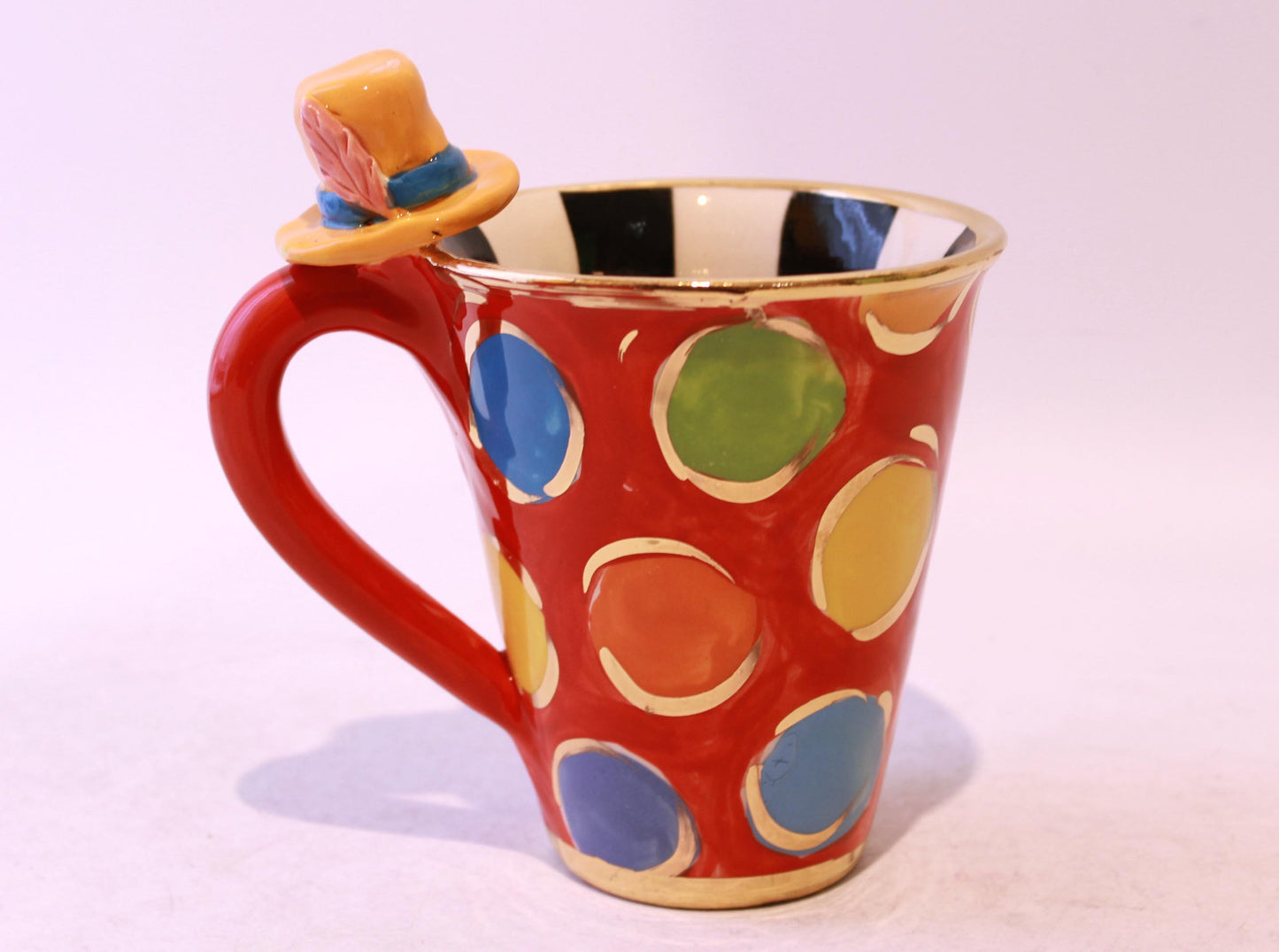 Hat Handled Mug Red Smartie