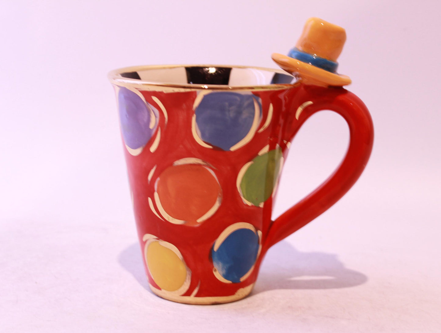 Hat Handled Mug Red Smartie