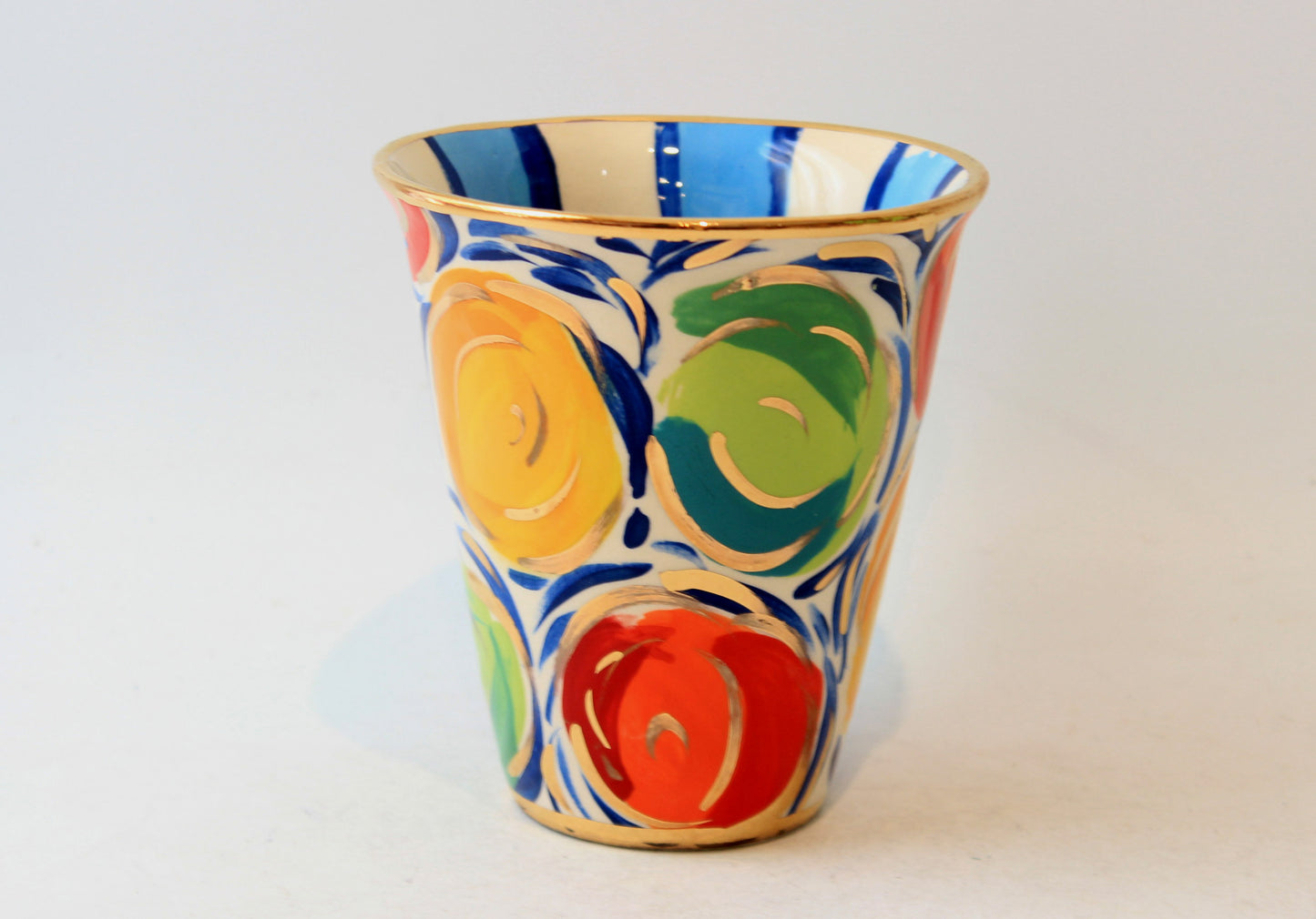 New Shape Large Mug "Swirls 3"