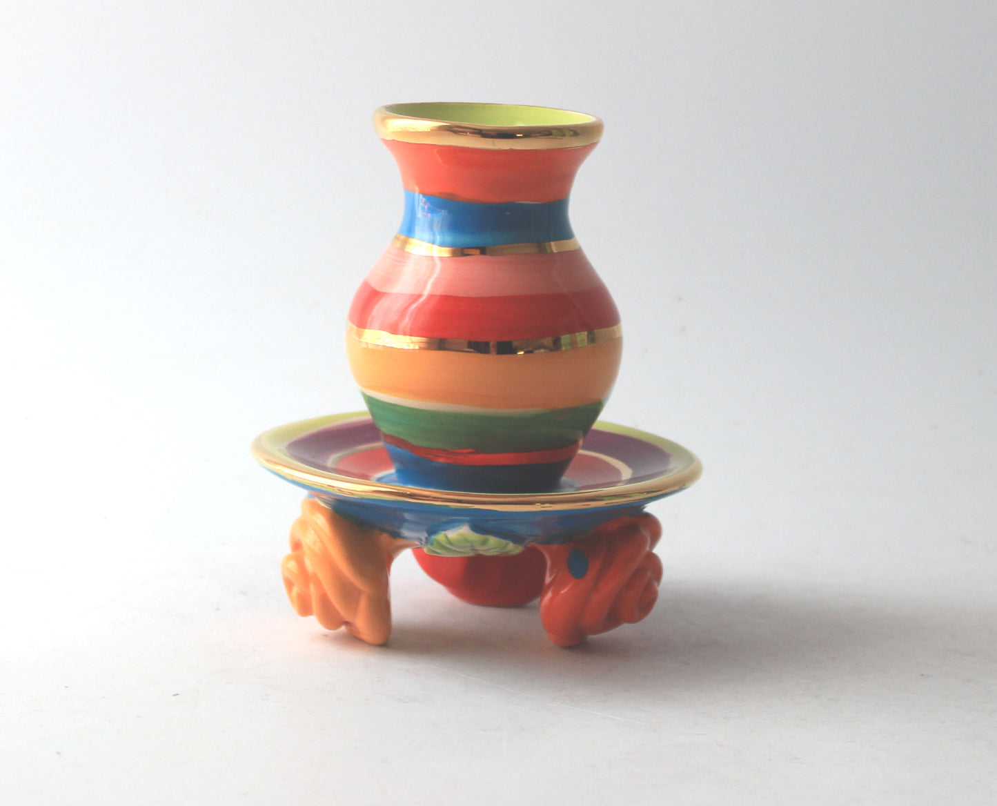 Rose Footed Candlestick