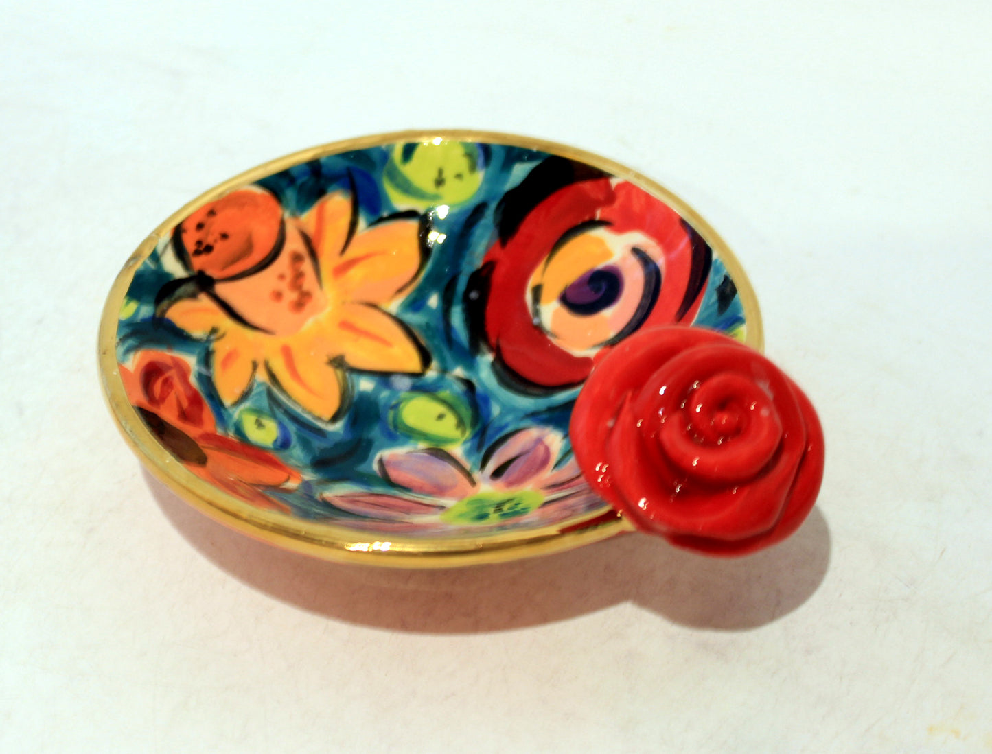 Rose Saucer in Wild