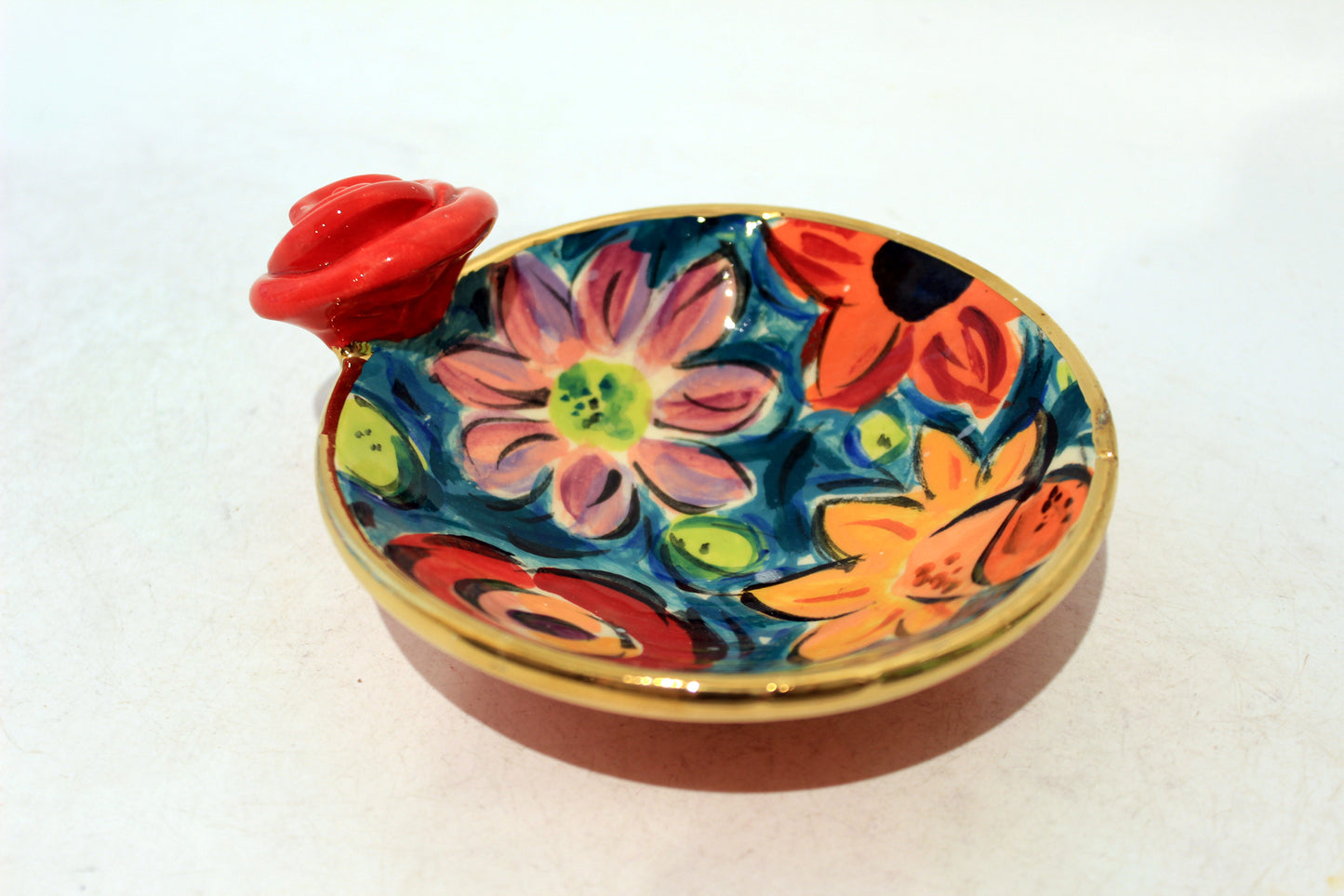 Rose Saucer in Wild