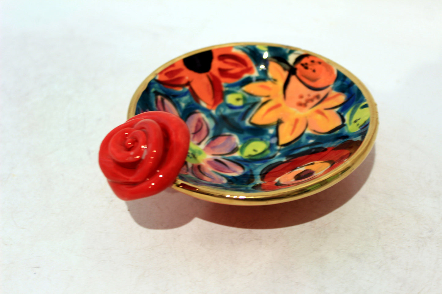 Rose Saucer in Wild