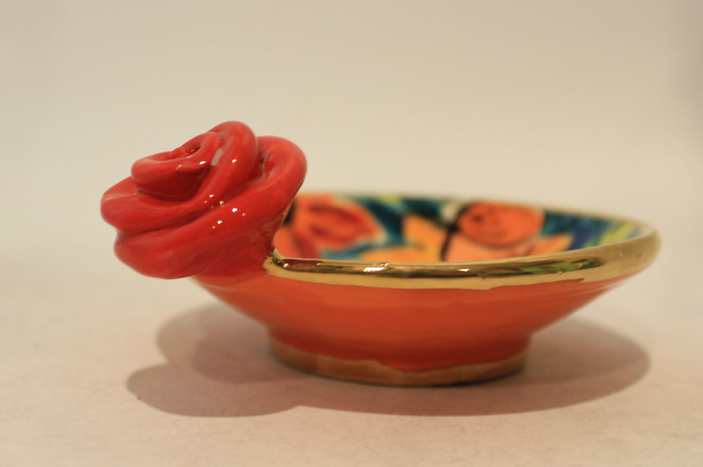 Rose Saucer in Wild