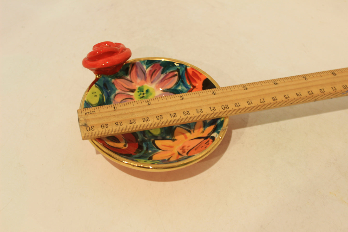 Rose Saucer in Wild