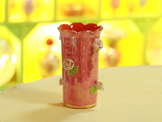 Rose Studded SwizzleStick jar