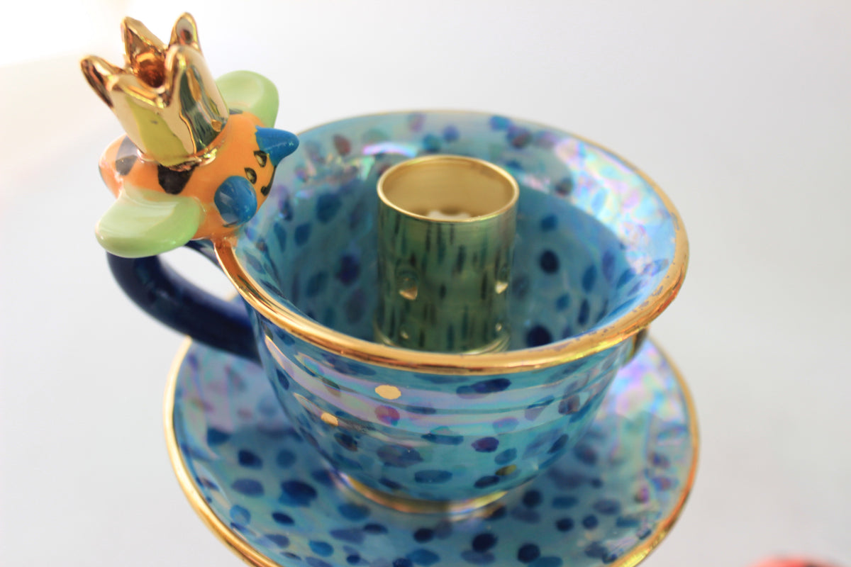 Small Three Armed Teaset Chandelier