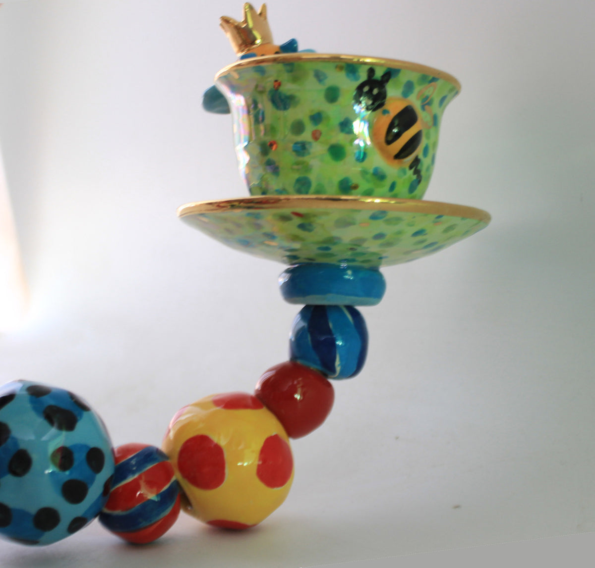 Small Three Armed Teaset Chandelier