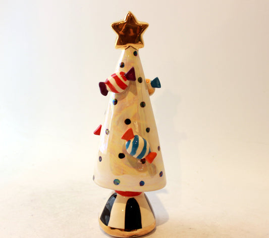 Sweetie Studded Small Christmas Tree Polka Dots