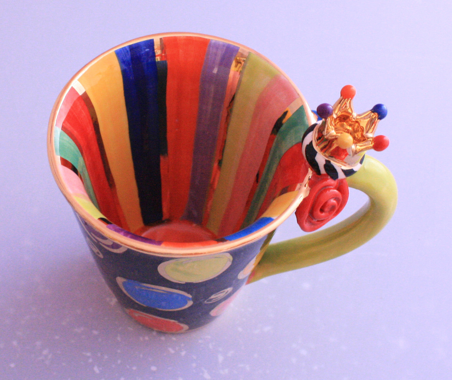 Crown Mug Smartie and Stripes - MaryRoseYoung
