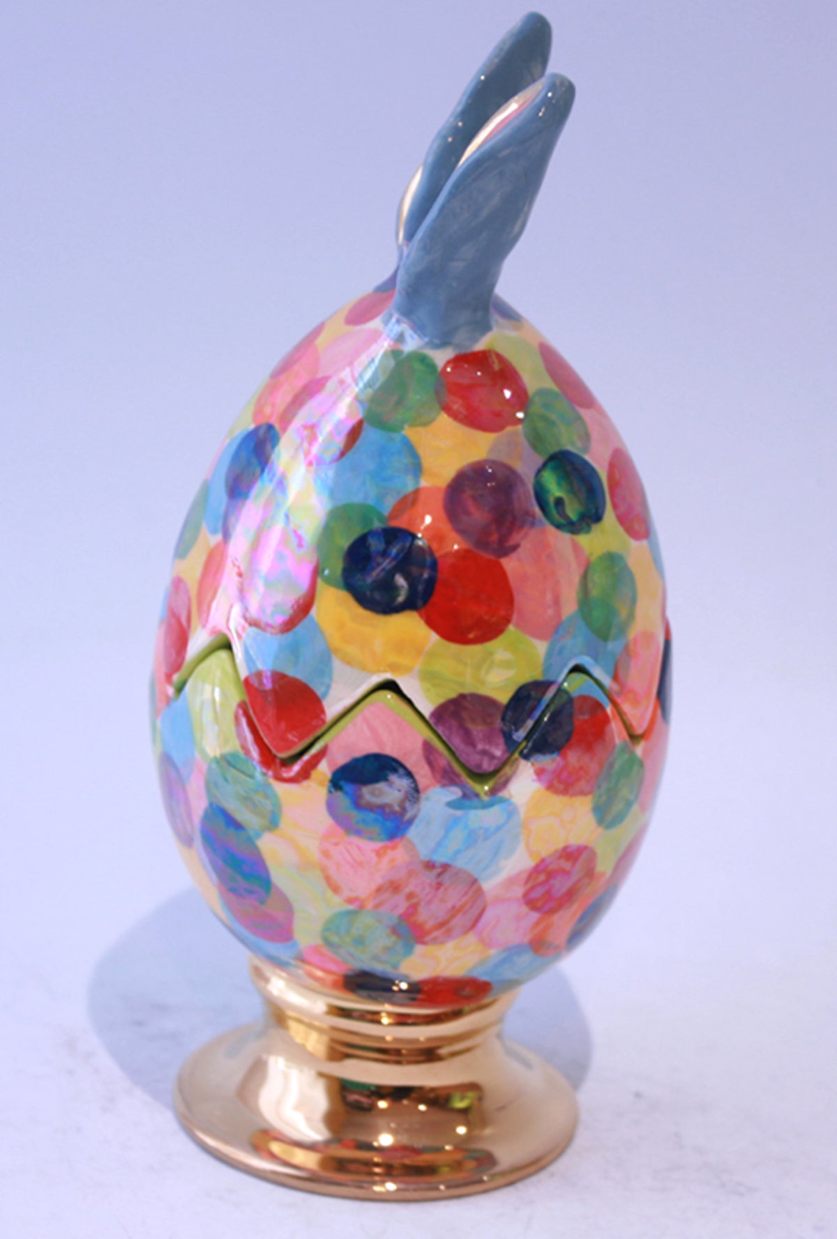 Easter Egg with Ears in Buble - MaryRoseYoung