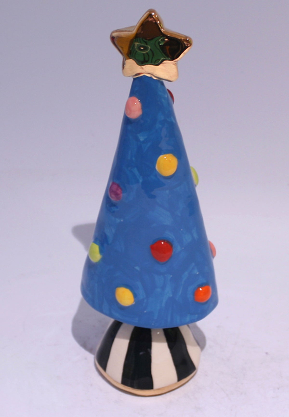 Small Christmas Tree in Blue - MaryRoseYoung